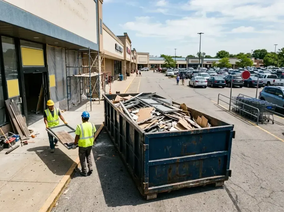 retail-store-renovation-debris-003 — frequently asked questions, Roll-off Dumpster Rentals in Pleasant Run, OH